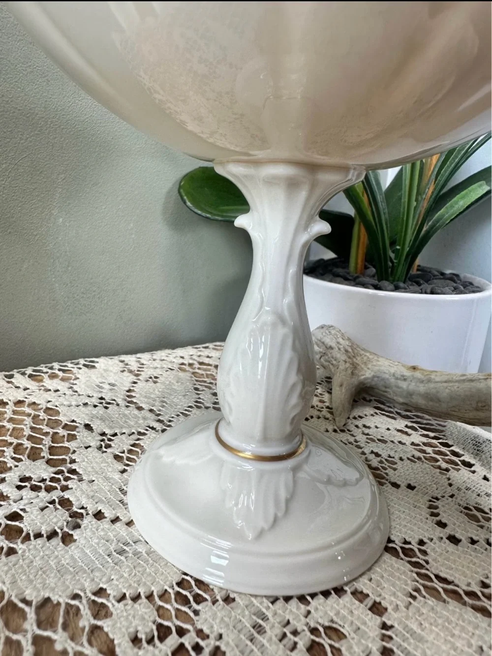 Lenox Sunflower Pedestal Candy Dish